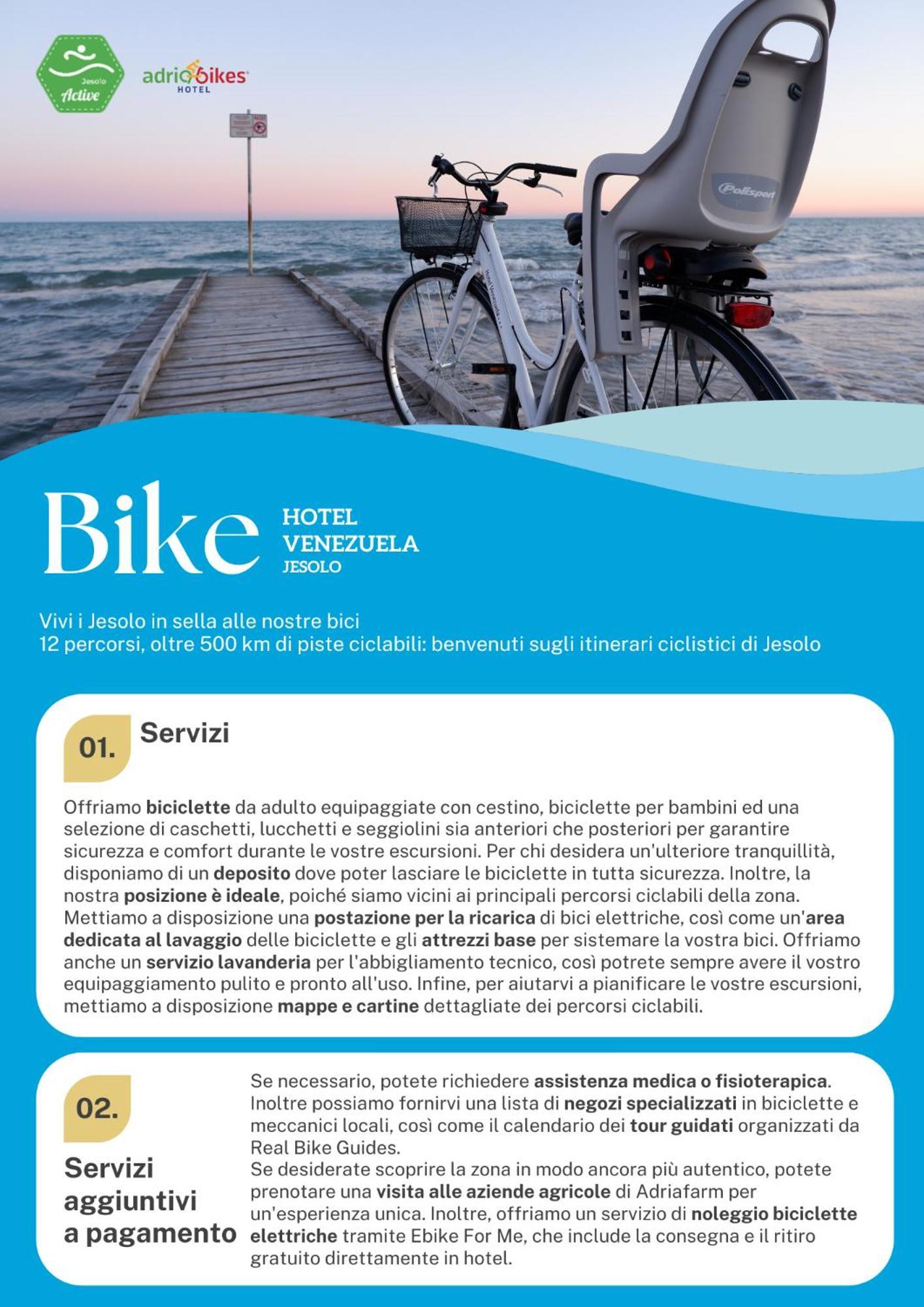 Hotel Venezuela Lido di Jesolo Esterno foto